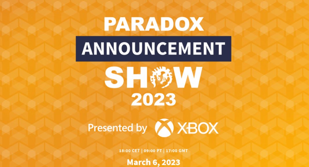 Paradox Announcement Show tanıtım görseli.