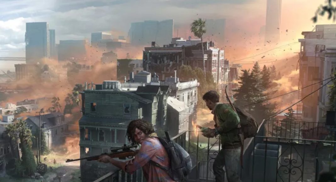 The Last of Us Multiplayer konsept çizimi görseli.