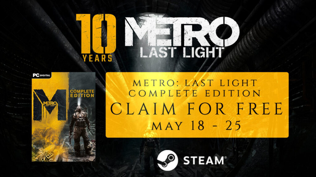 Metro Last Light Steam'de ücretsiz oldu