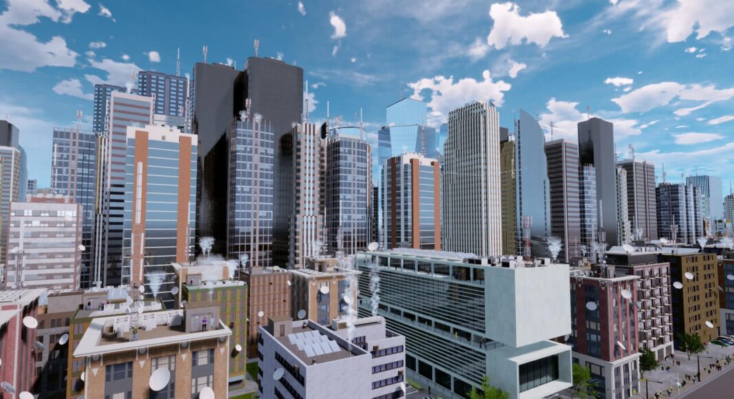 Highrise City bir şehir kurma ve yönetim oyunu