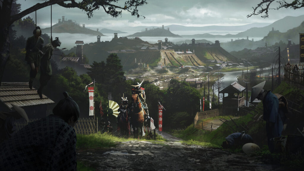 Yeni Assassin's Creed oyunu için paylaşılan konsept tasarımı.