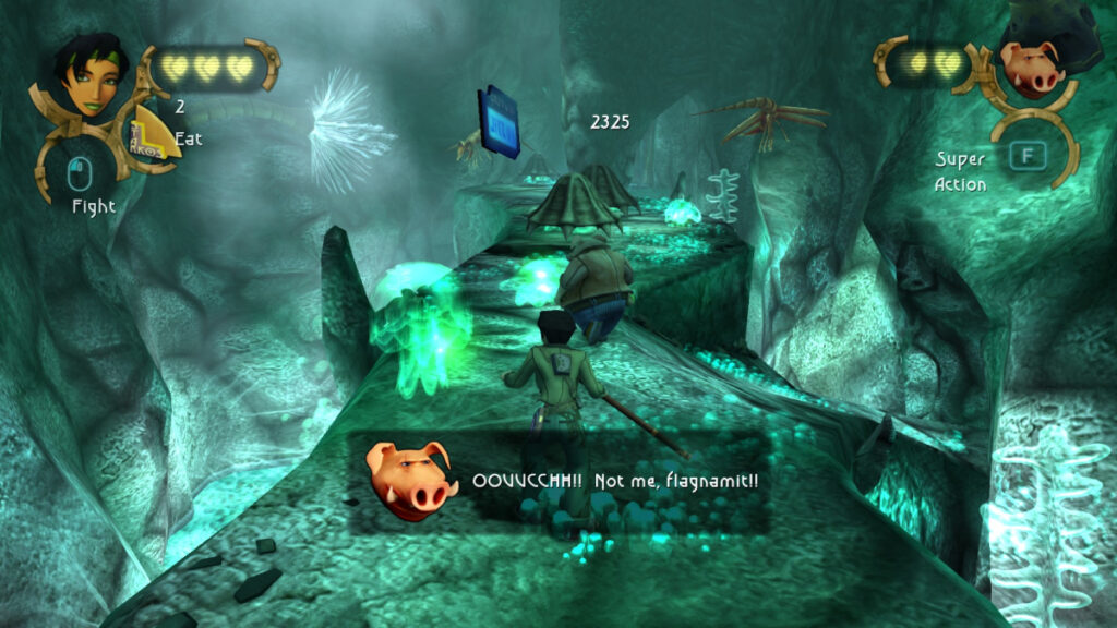 Oyunun haritası/haritaları koridor üzerinden ilerleyen parçalı bölümlerden oluşuyor.