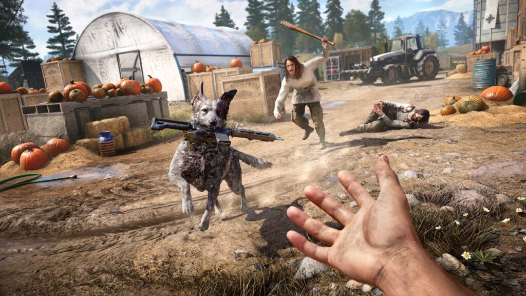 Far Cry 5'ten bir ekran görüntüsü.