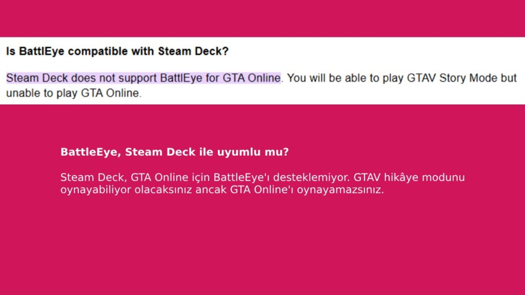 GTA 5 Steam Deck