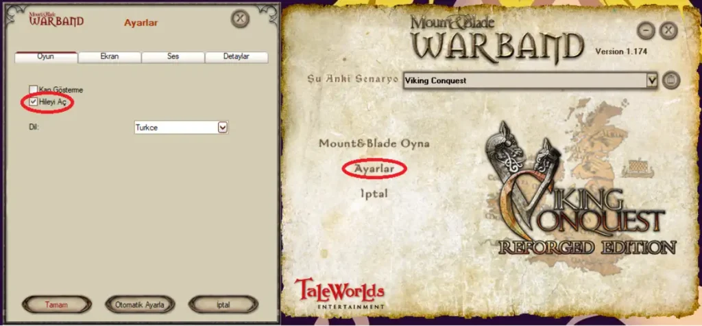 Mount And Blade Warband Hileleri Nasıl Aktifleştirilir