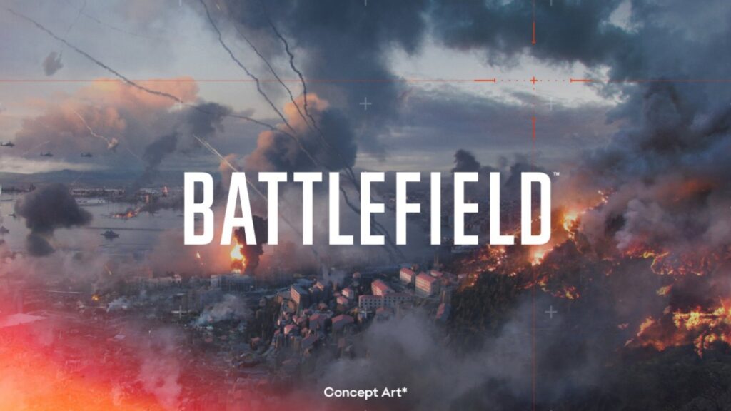 Yeni Battlefield oyunundan konsept görseli.