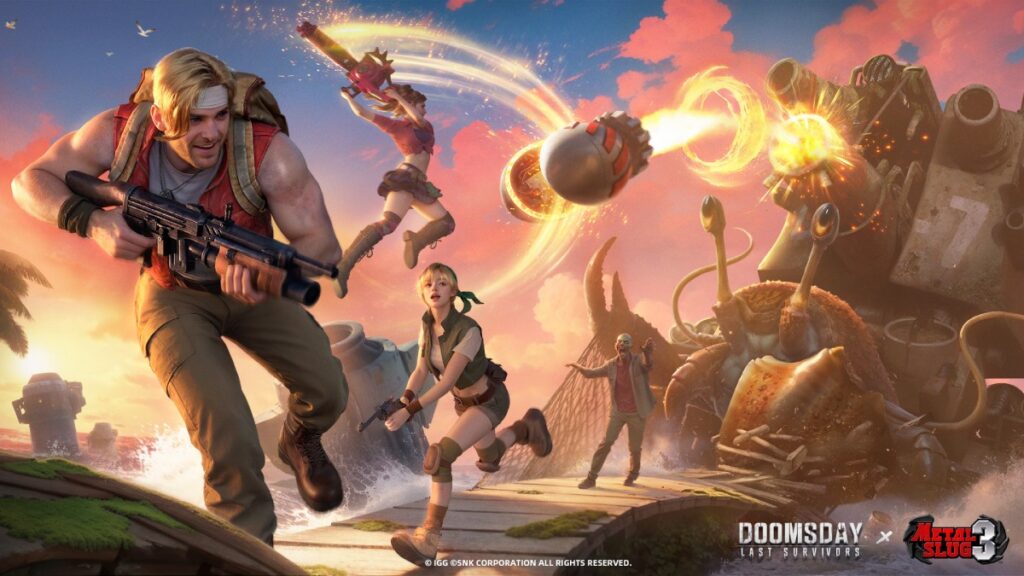 Yeni zombi öldürme araçlarına mı ihtiyacınız var? O halde bu iş birliği tam size göre!Zombi hayatta kalma strateji oyunu Doomsday: Last Survivors, Metal Slug 3 ile bir araya geldi. İkili, sınırlı bir süre için oyun içi etkinlikler ve ödüllerin yanı sıra özel etkinlik web sitesi ile harika ödüller kazanma şansı sunan bir iş birliği gerçekleştiriyor.