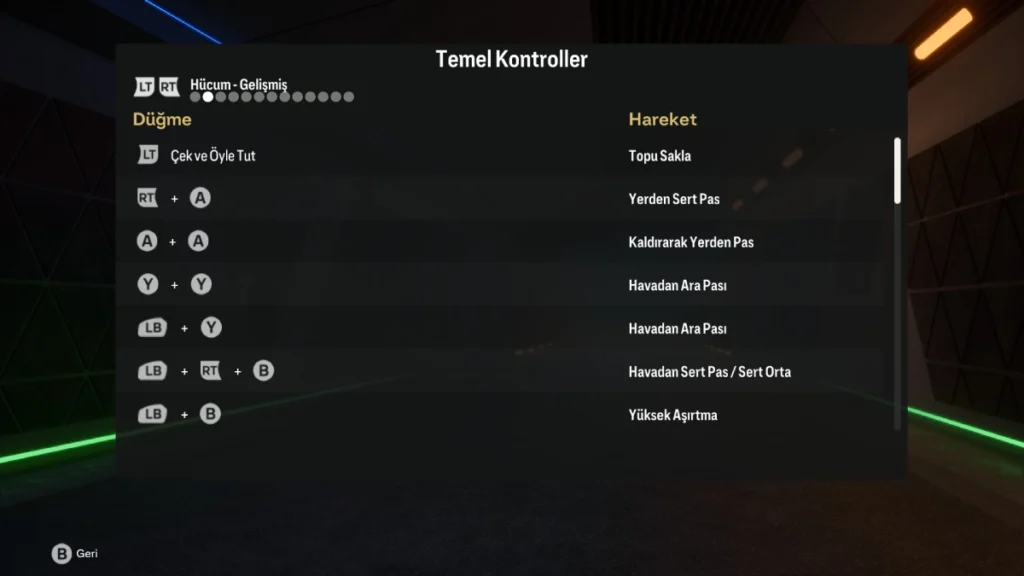 EA FC 25 tuş kombinasyonları nasıl yapılır?