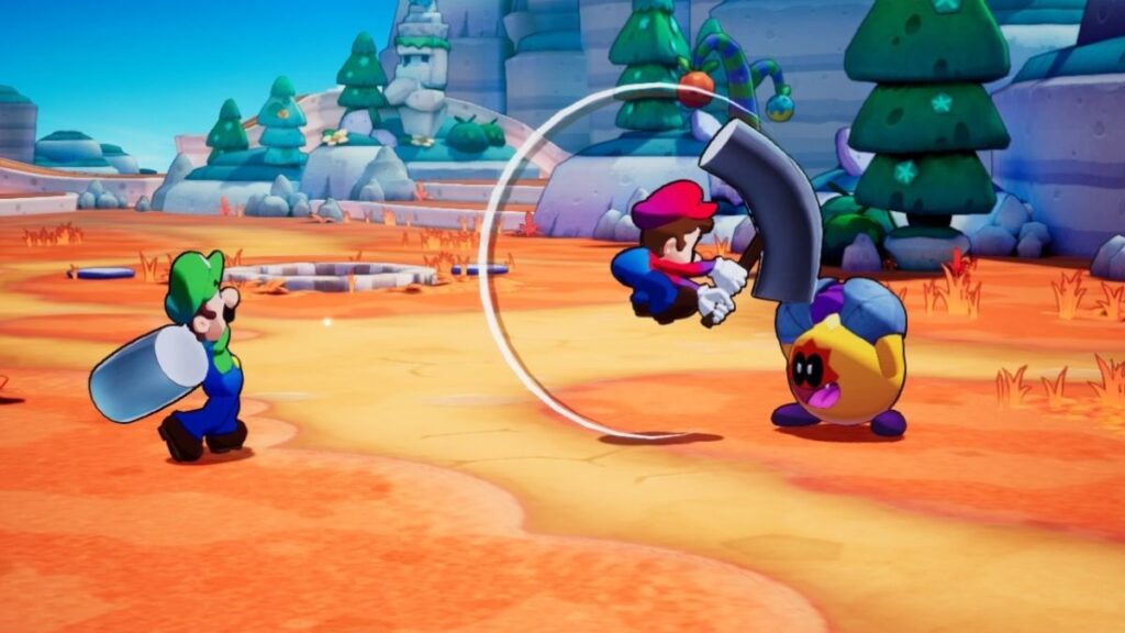 Mario & Luigi Brothership inceleme kopyası, Nintendo tarafından Atarita'ya gönderilmiştir.