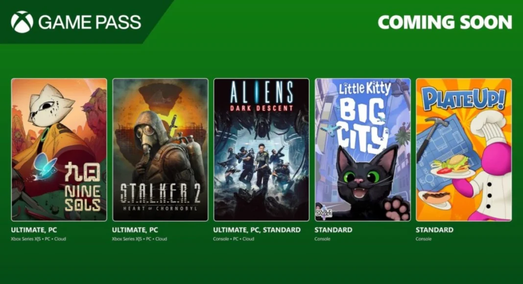 Xbox Game Pass'e Eklenecek Oyunlar (Kasım 2024)