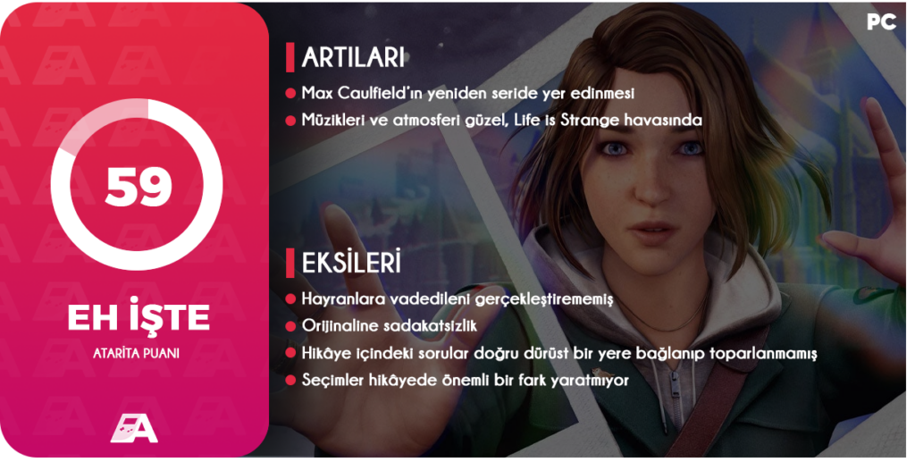 Life is Strange hayranları buraya! Orijinal oyunun devamı olarak sunulan Life is Strange: Double Exposure İnceleme yazımız sizlerle!