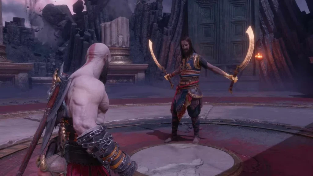 God of War Ragnarök'te Tyr'in Mısır ile ilgili konuştuğunu duyabilirsiniz.