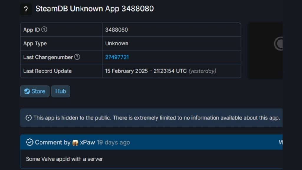 Steam oyunlarının veri tabanlarını sunan SteamDB'de yeni bir sayfa keşfedildi. Valve tarafından hazırlanan ve çok oyunculu bir altyapıya da sahip olacağı görüntülenen bu oyun gizemini korusa bile çeşitli söylentiler ortaya çıkmış durumda. Peki Valve'ın gizemli oyunu yeni bir Half-Life olabilir mi? Bakalım;