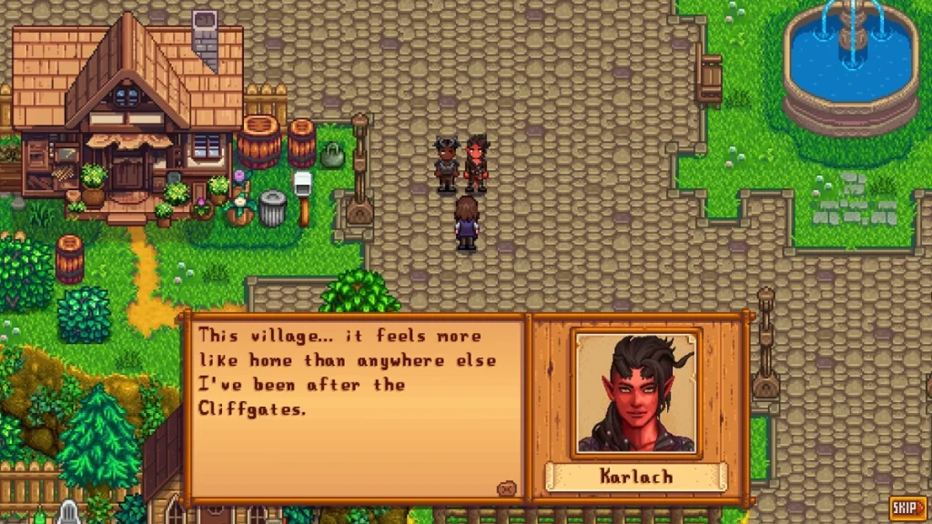 Baldur's Village: İki sevilen oyunu bir araya getiren Stardew Valley modu